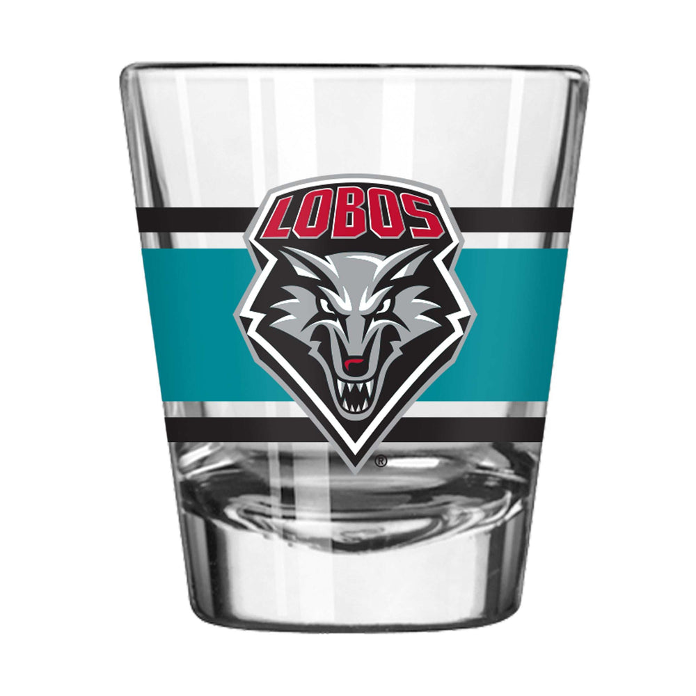 New Mexico 2oz Stripe Shot Glass - Logo Brands - Flyclothing LLC