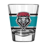New Mexico 2oz Stripe Shot Glass - Logo Brands - Flyclothing LLC