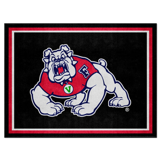 Fresno State Bulldogs 8ft. x 10 ft. Plush Area Rug - Fresno State