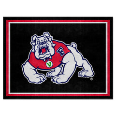 Fresno State Bulldogs 8ft. x 10 ft. Plush Area Rug - Fresno State