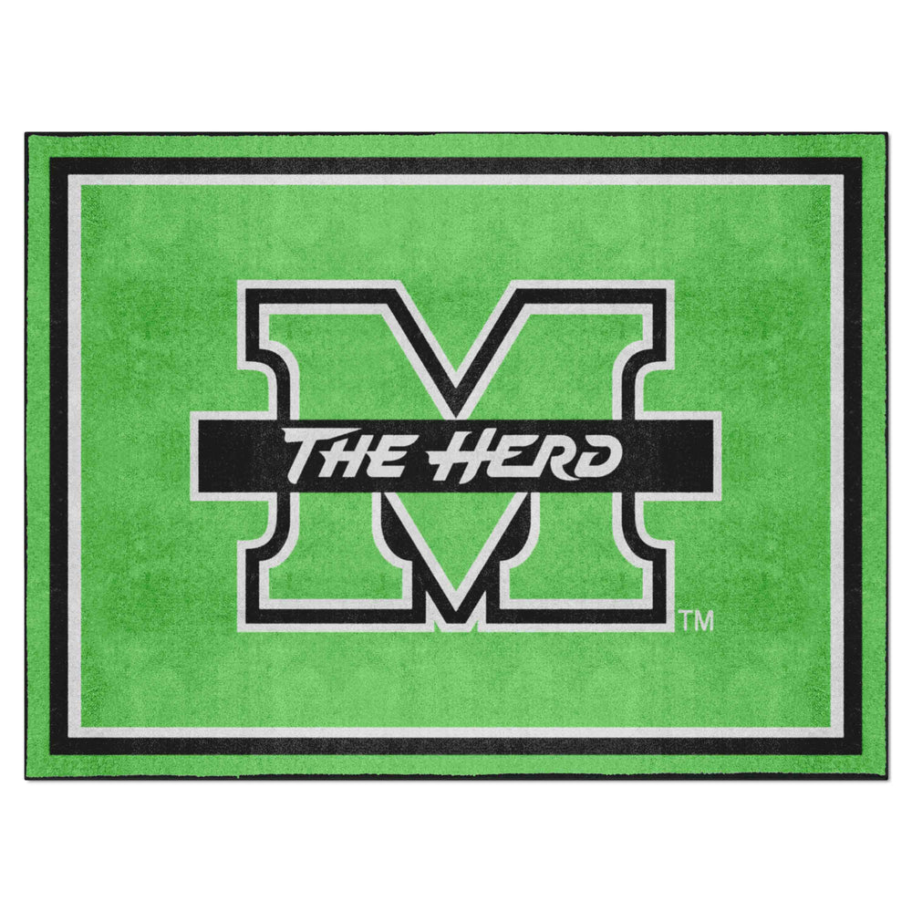Marshall Thundering Herd 8ft. x 10 ft. Plush Area Rug - Marshall