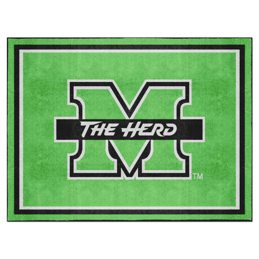 Marshall Thundering Herd 8ft. x 10 ft. Plush Area Rug - Marshall