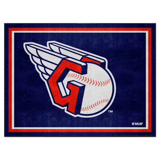 Cleveland Guardians 8ft. x 10 ft. Plush Area Rug - Cleveland Guardians
