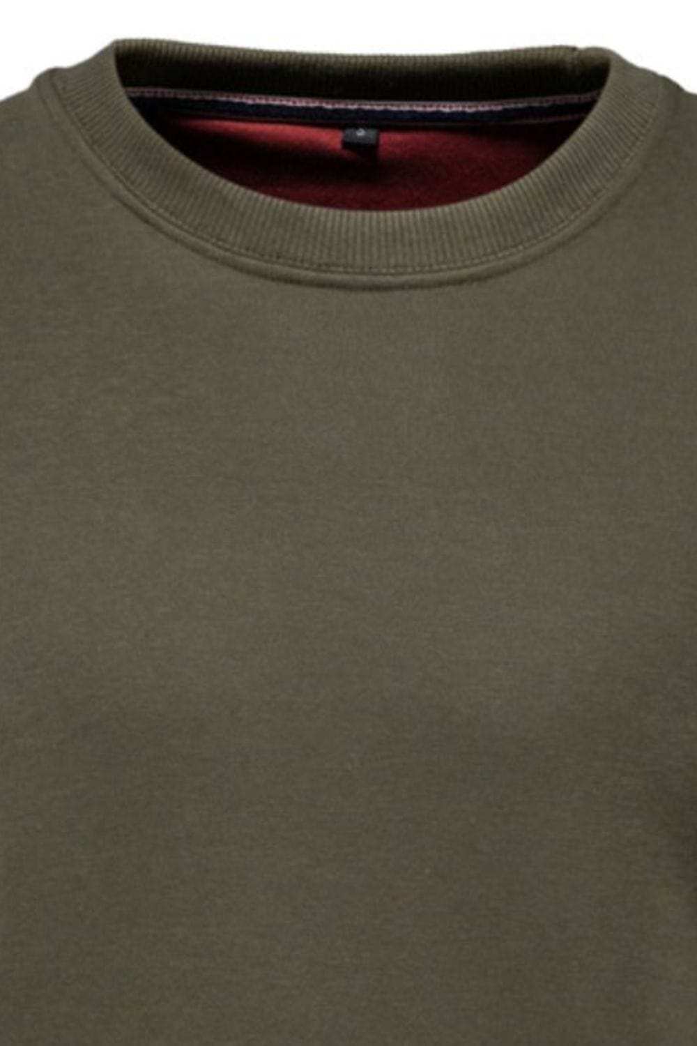 Men's Round Neck Long Sleeve Sweatshirt - Trendsi - Flyclothing LLC