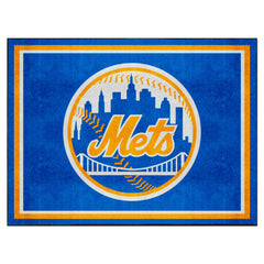 New York Mets 8ft. x 10 ft. Plush Area Rug - New York Mets