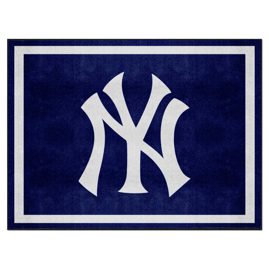 New York Yankees 8ft. x 10 ft. Plush Area Rug - New York Yankees