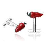 Mens Creative Red Pepper French Cufflinks - My Store - Flyclothing LLC