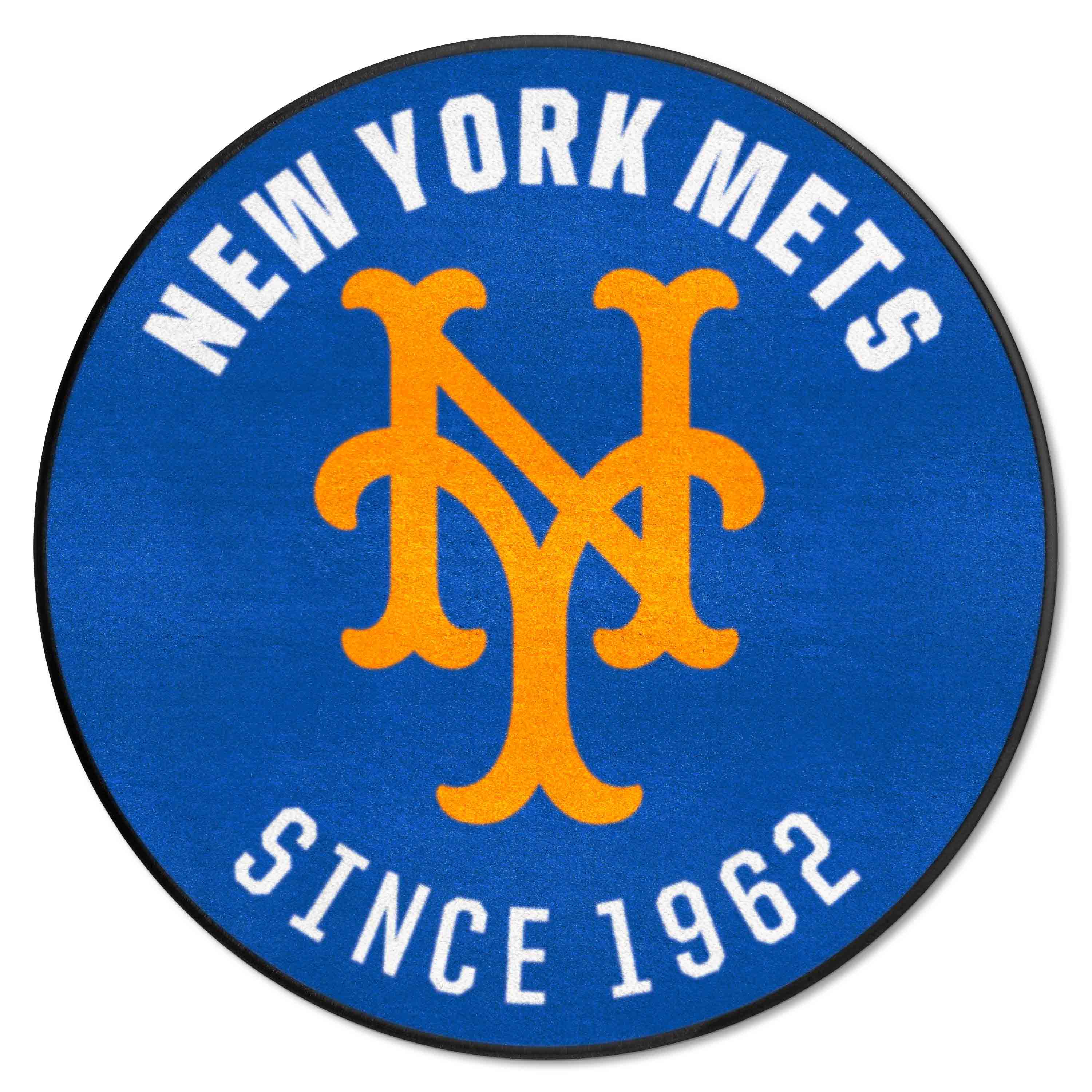 New York Mets Roundel Rug - 27in. Diameter2014 - New York Mets