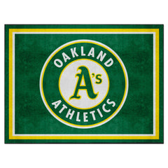Oakland Athletics 8ft. x 10 ft. Plush Area Rug - Oakland Athletics