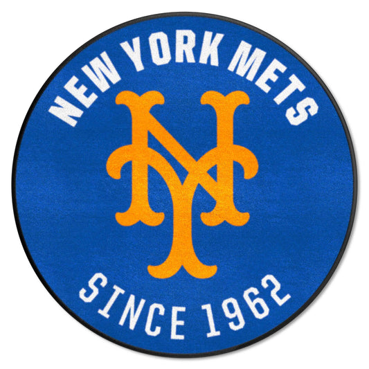 New York Mets Roundel Rug - 27in. Diameter2014 - New York Mets