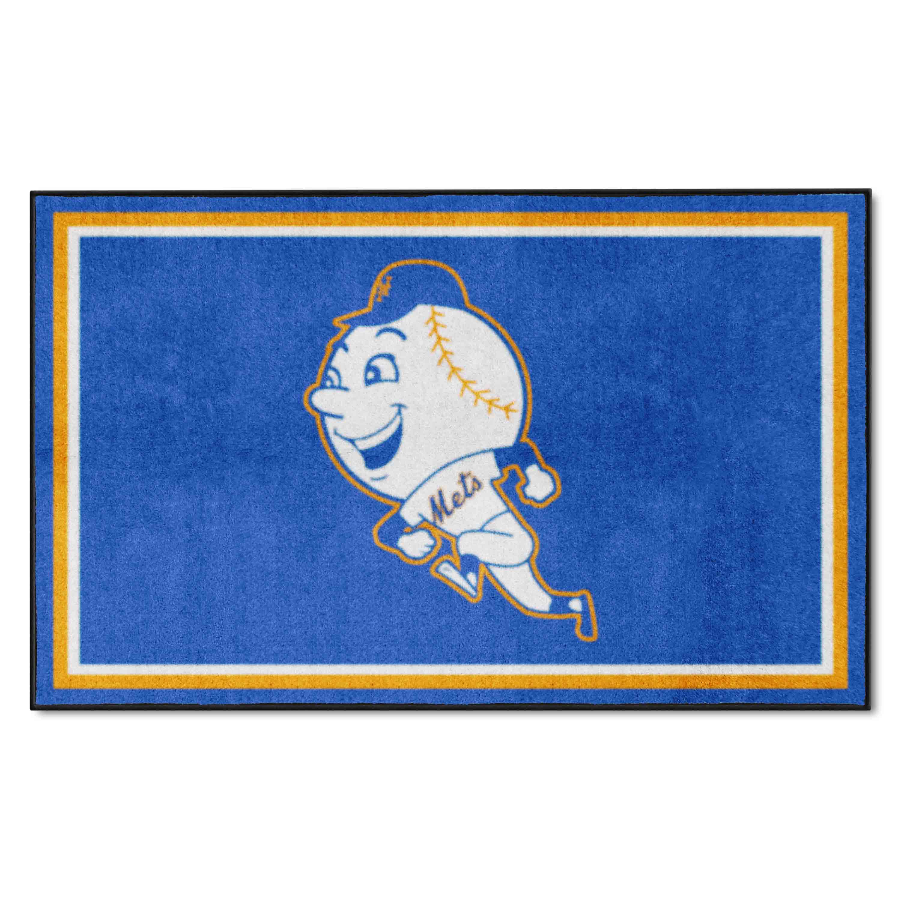 New York Mets 4ft. x 6ft. Plush Area Rug2014 - New York Mets