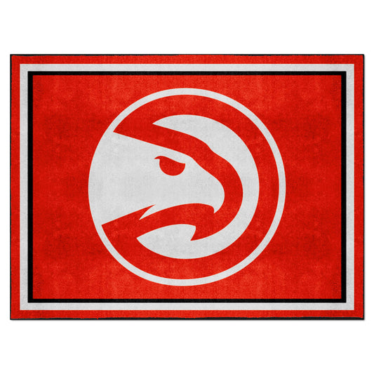 Atlanta Hawks 8ft. x 10 ft. Plush Area Rug - Atlanta Hawks