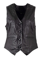 Harmony RF Leather Vest - mauritiusleather - Flyclothing LLC