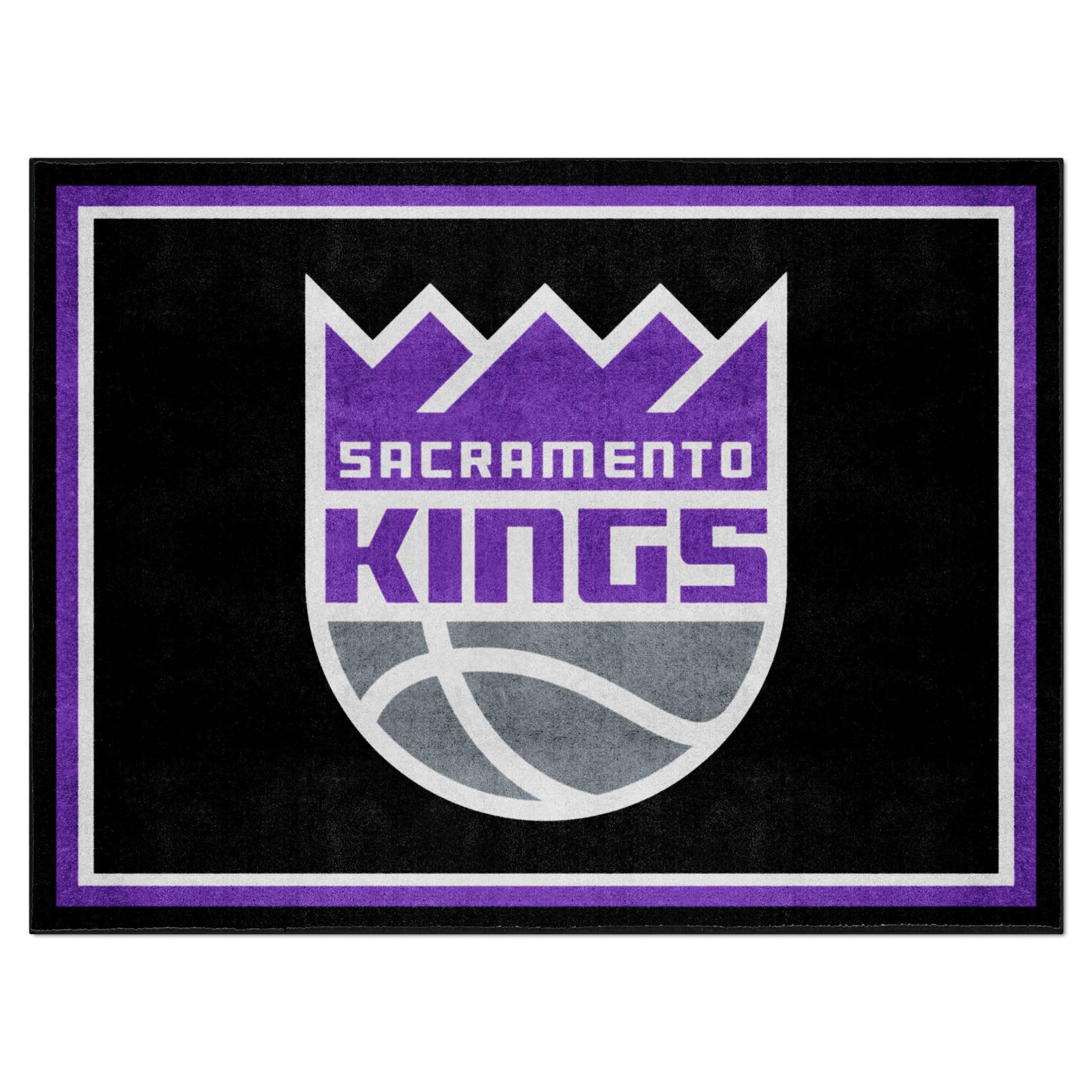 Sacramento Kings 8ft. x 10 ft. Plush Area Rug - Sacramento Kings