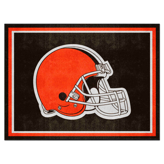 Cleveland Browns 8ft. x 10 ft. Plush Area Rug - Cleveland Browns