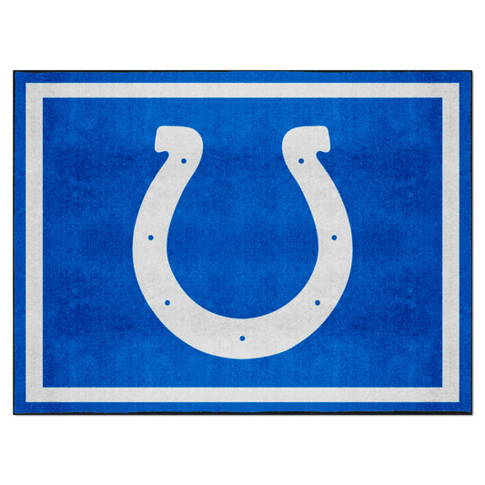 Indianapolis Colts 8ft. x 10 ft. Plush Area Rug - Indianapolis Colts
