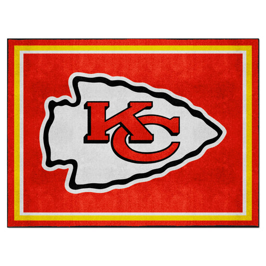 Kansas City Chiefs 8ft. x 10 ft. Plush Area Rug - Kansas City Chiefs