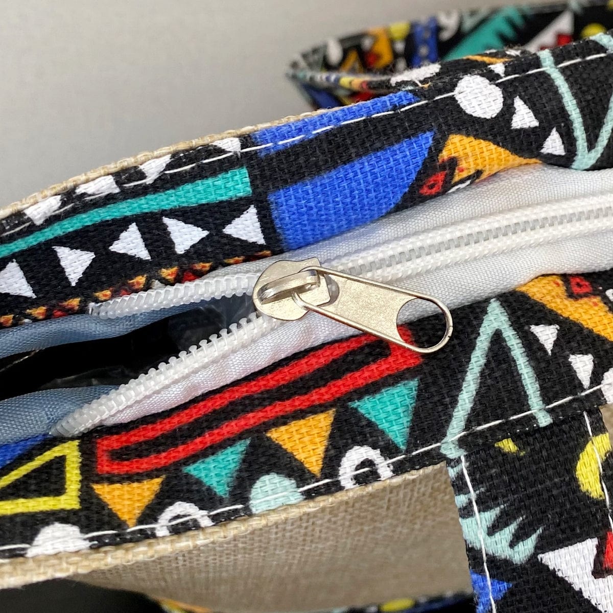 Geometric Medium Tote Bag - Trendsi