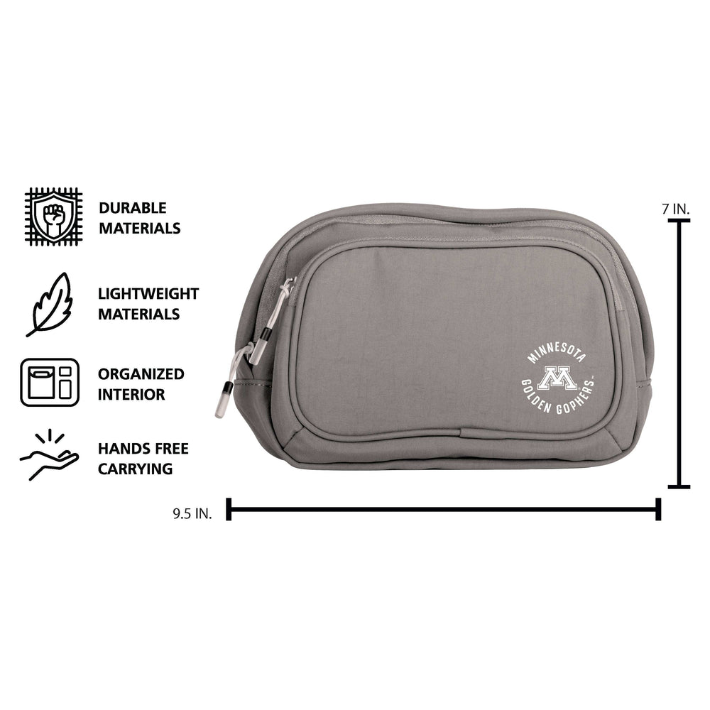 Minnesota Everyday Ash Belt Bag - Logo Brands - Flyclothing LLC