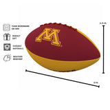 Minnesota Pinwheel Junior Size Rubber Football - Logo Brands - Flyclothing LLC