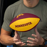 Minnesota Pinwheel Junior Size Rubber Football - Logo Brands - Flyclothing LLC