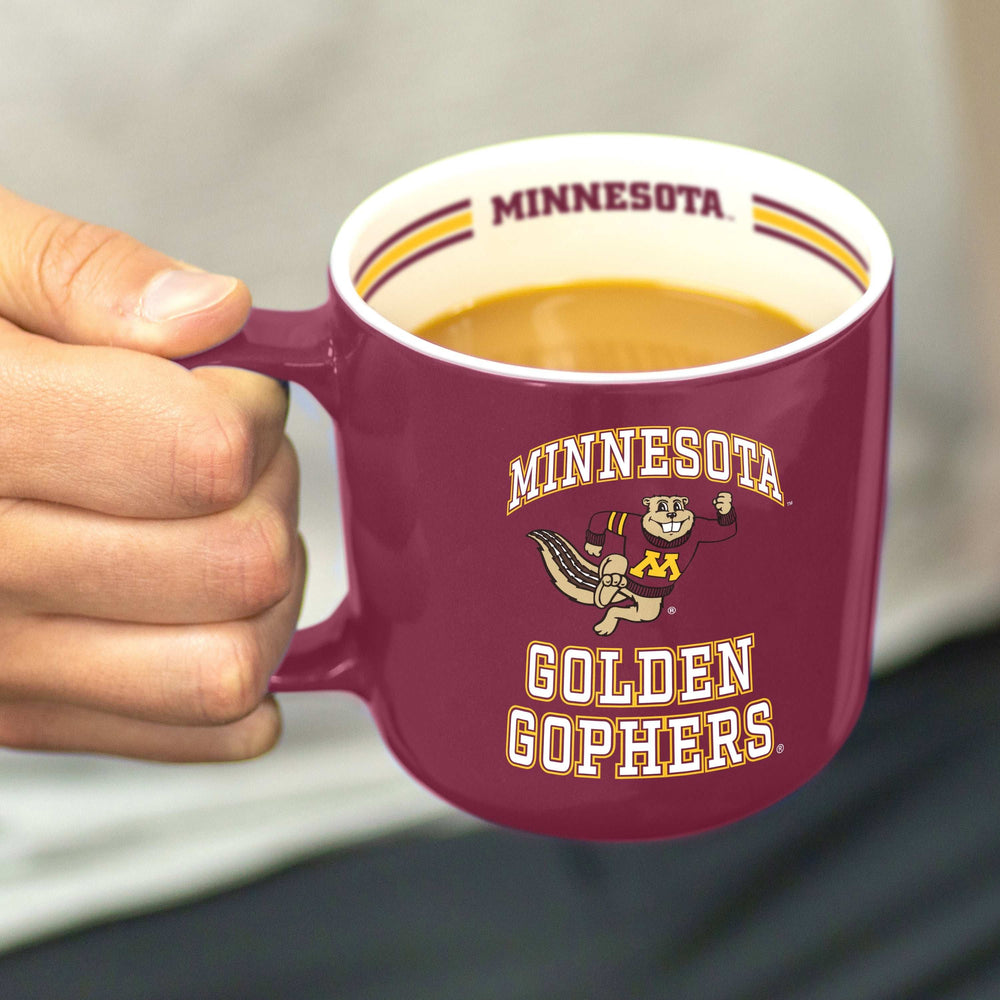 Minnesota 15oz Stripe Mug - Logo Brands - Flyclothing LLC