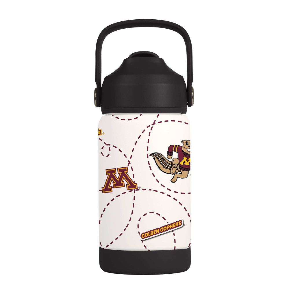 Minnesota 12oz Mascot SS Kids Bottle - Logo Brands - Flyclothing LLC