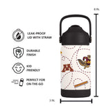 Minnesota 12oz Mascot SS Kids Bottle - Logo Brands - Flyclothing LLC