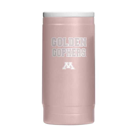Minnesota Stencil Powder Coat Slim Can Coolie - Logo Brands - Flyclothing LLC