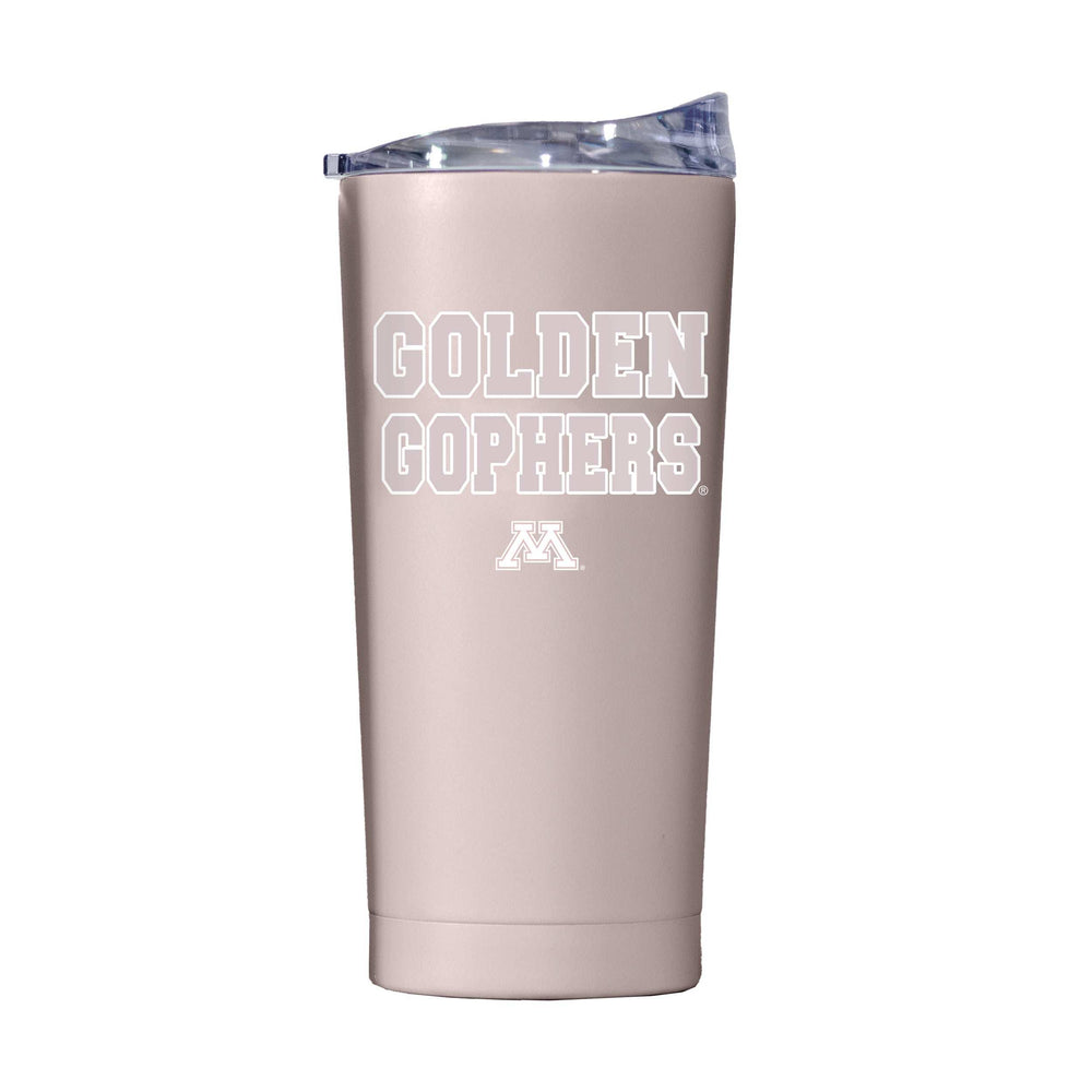 Minnesota 20oz Stencil Powder Coat Tumbler - Logo Brands - Flyclothing LLC