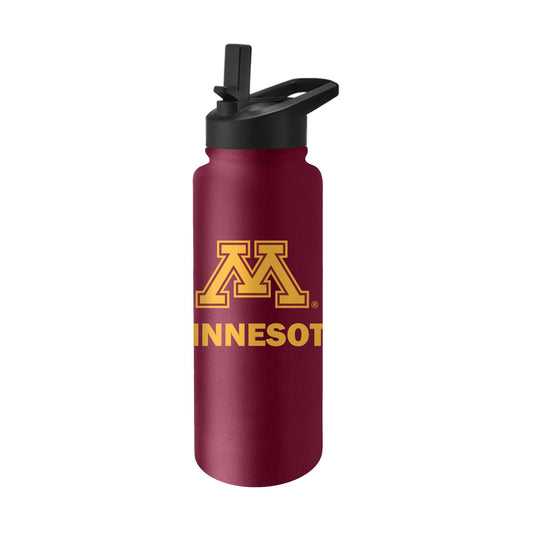 Minnesota 34oz Campus Color Stainless Quencher Bottle - Logo Brands - Flyclothing LLC