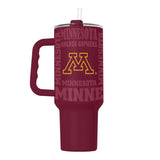 Minnesota 40oz Replay Powder Coat Tumbler - Logo Brands - Flyclothing LLC