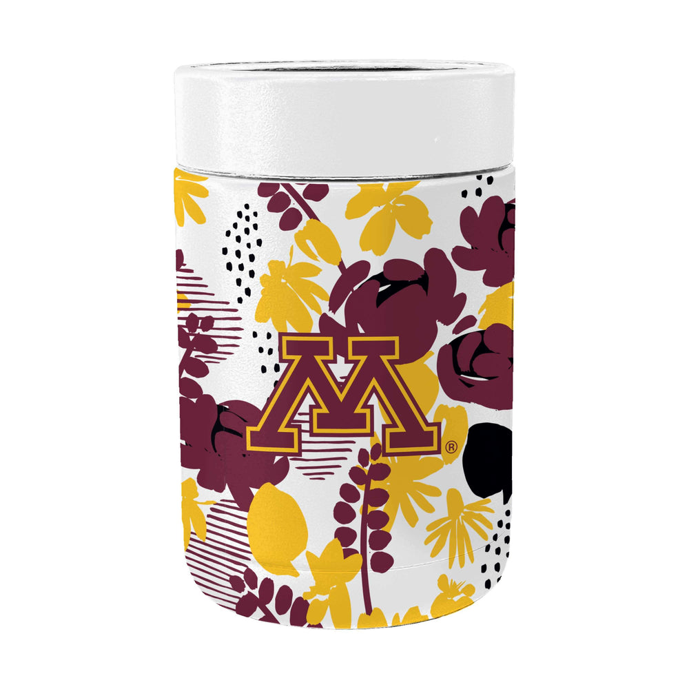 Minnesota Floral Powdercoat Coolie - Logo Brands - Flyclothing LLC