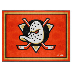 Anaheim Ducks 8ft. x 10 ft. Plush Area Rug - Anaheim Ducks