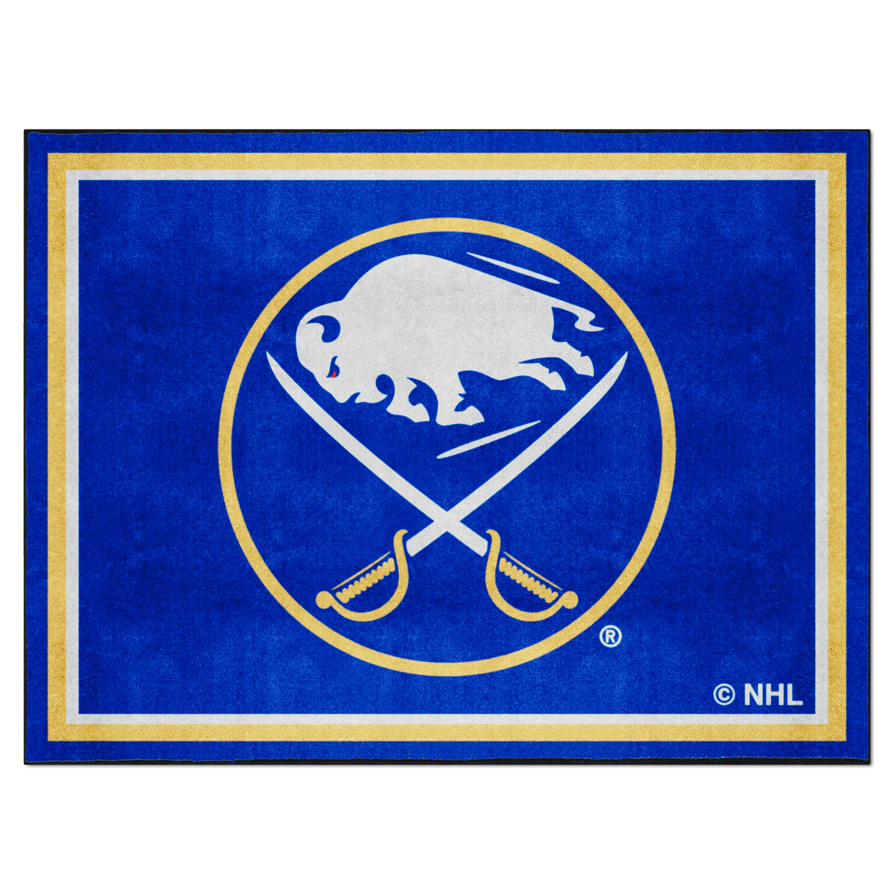 Buffalo Sabres 8ft. x 10 ft. Plush Area Rug - Buffalo Sabres