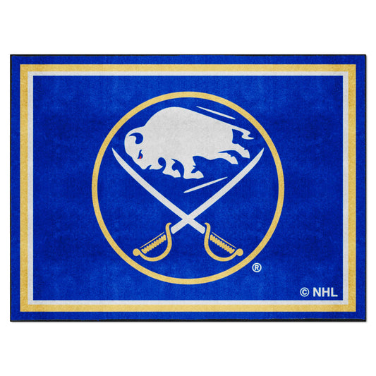 Buffalo Sabres 8ft. x 10 ft. Plush Area Rug - Buffalo Sabres