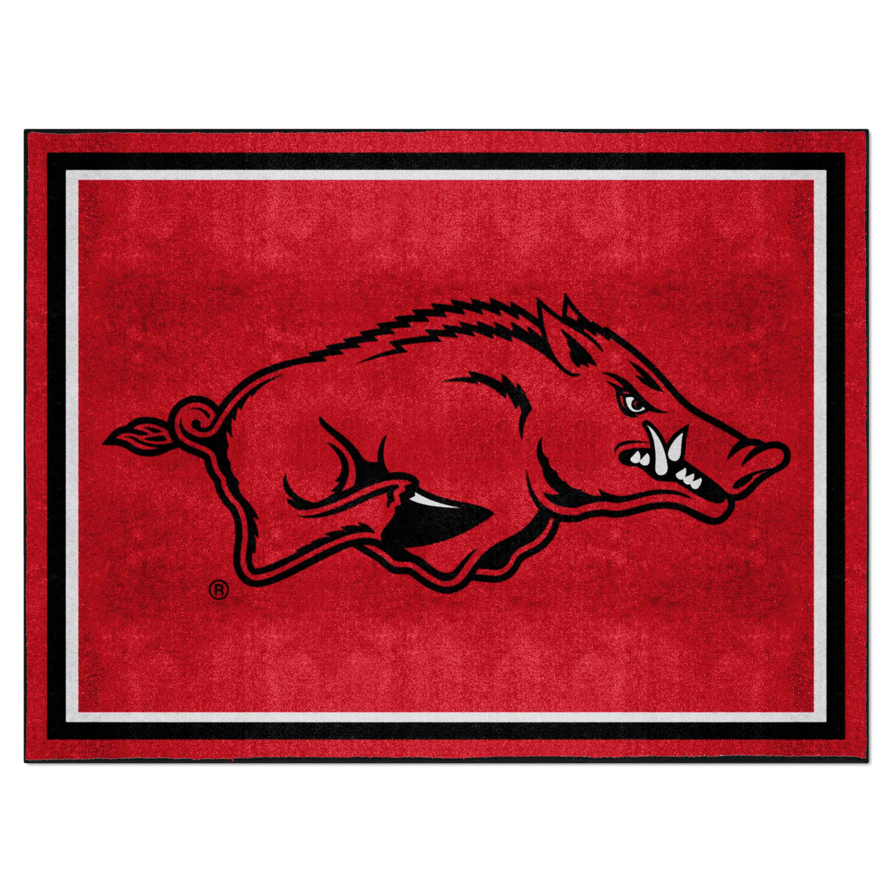 Arkansas Razorbacks 8ft. x 10 ft. Plush Area Rug