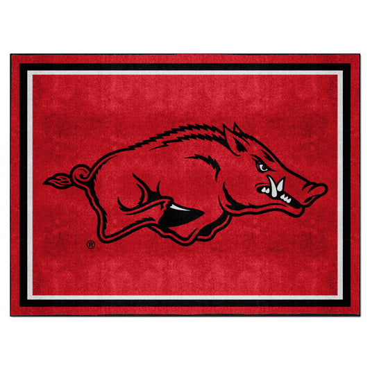 Arkansas Razorbacks 8ft. x 10 ft. Plush Area Rug - Arkansas