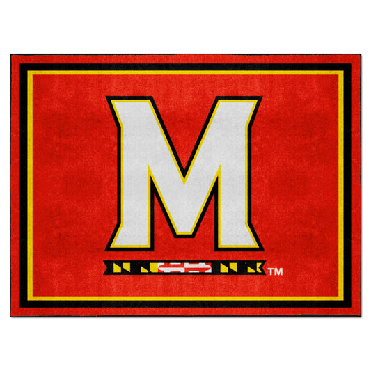 Maryland Terrapins 8ft. x 10 ft. Plush Area Rug - Maryland
