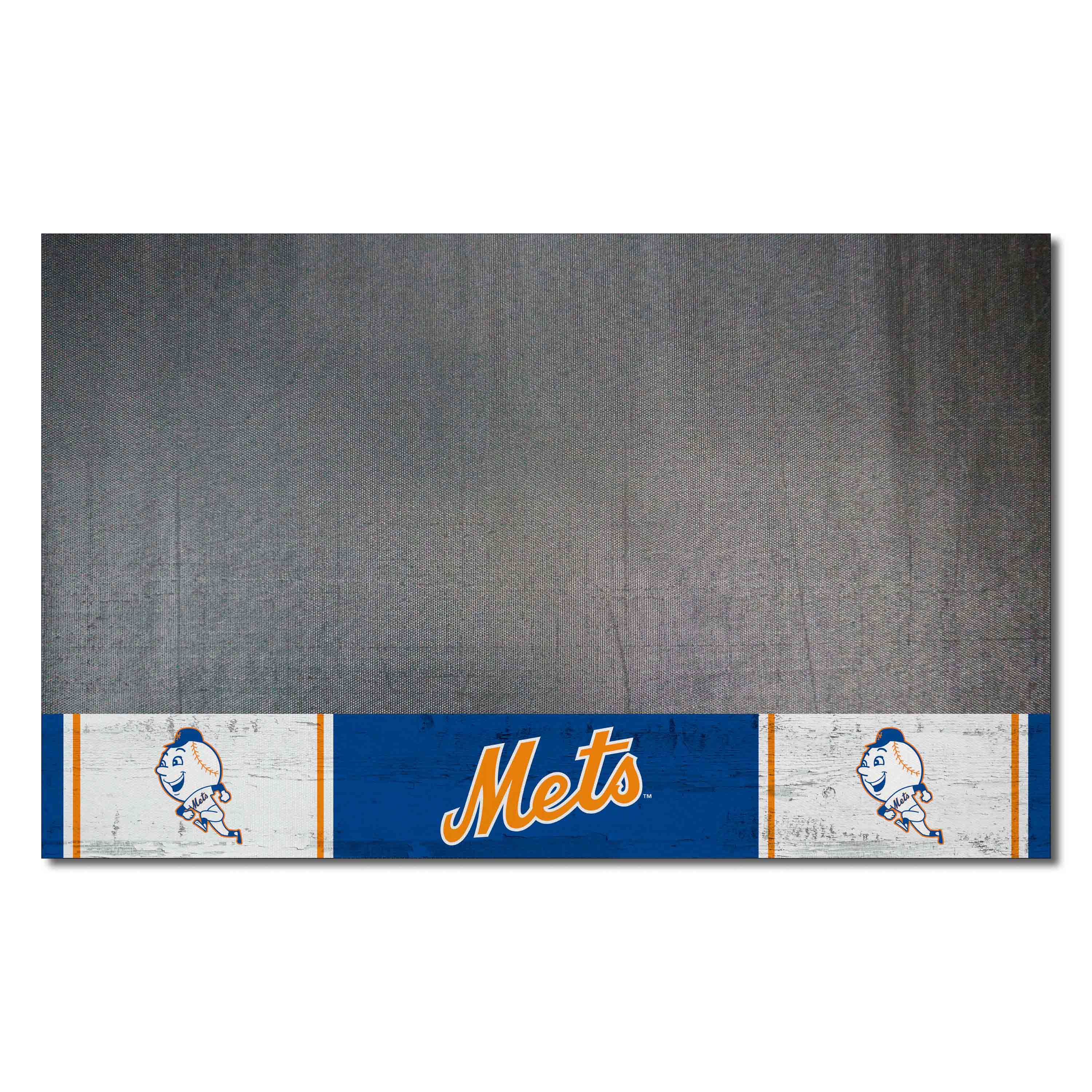 New York Mets Vinyl Grill Mat - 26in. x 42in.2014 - New York Mets