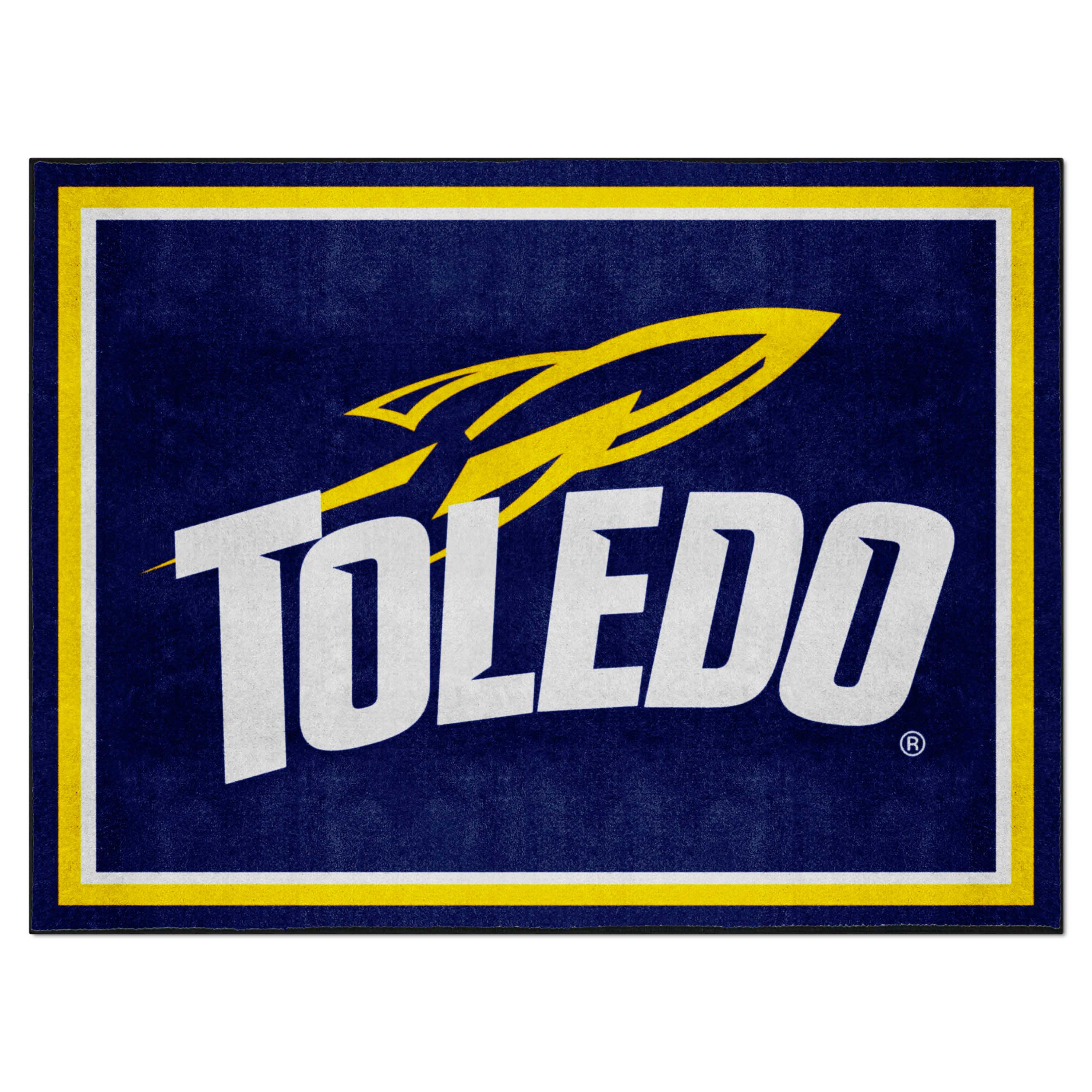 Toledo Rockets 8ft. x 10 ft. Plush Area Rug - Toledo