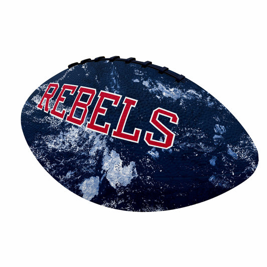 Ole Miss Mini Camo Size Rubber Footballl - Logo Brands - Flyclothing LLC