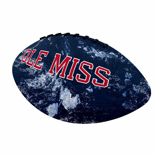 Ole Miss Mini Camo Size Rubber Footballl - Logo Brands - Flyclothing LLC