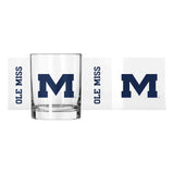 Ole Miss 14oz Gameday Rocks Glass - Logo Brands - Flyclothing LLC