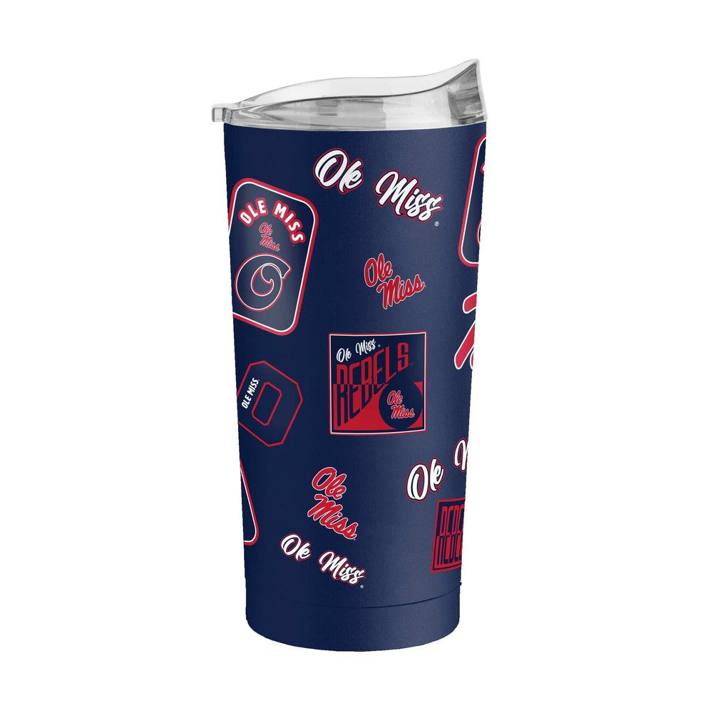 Ole Miss 20oz Dreamweave Powder Coat Tumbler - Logo Brands - Flyclothing LLC