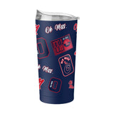 Ole Miss 20oz Dreamweave Powder Coat Tumbler - Logo Brands - Flyclothing LLC