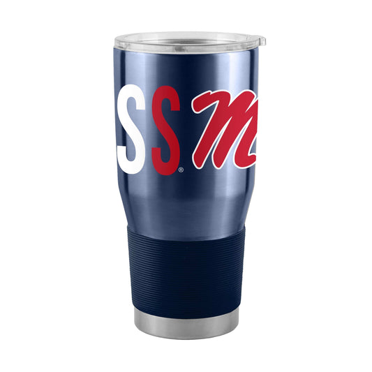 Ole Miss 30oz Overtime Stainless Tumbler - Logo Brands - Flyclothing LLC