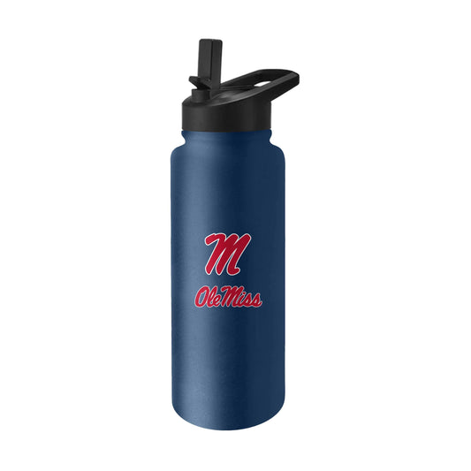 Ole Miss 34oz Campus Color Stainless Quencher Bottle - Logo Brands - Flyclothing LLC
