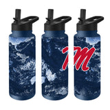 Ole Miss 34oz Camo Quencher Bottle - Logo Brands - Flyclothing LLC