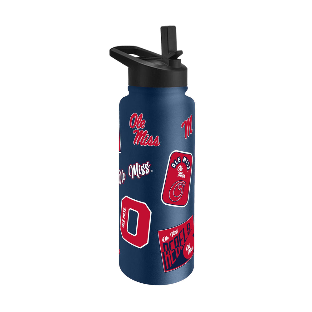 Ole Miss 34oz Dreamweave Quencher Bottle - Logo Brands - Flyclothing LLC